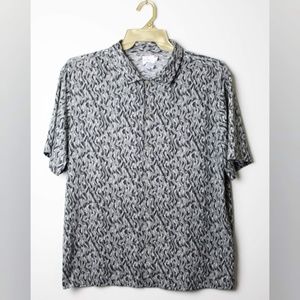 Calvin Klein Button Down Mosaic Casual Shirt